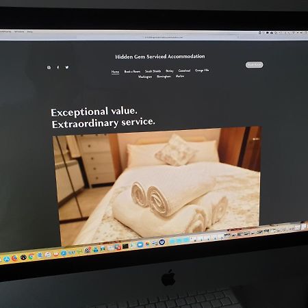 South Shield'S Hidden Gem Garnet 3 Bedroom Apartment Sleeps 6 Guests Σάουθ Σιλντς Εξωτερικό φωτογραφία
