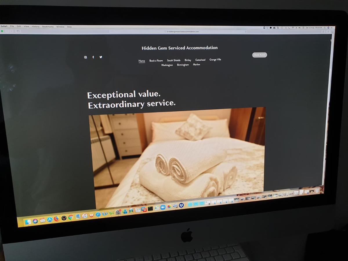 South Shield'S Hidden Gem Garnet 3 Bedroom Apartment Sleeps 6 Guests Σάουθ Σιλντς Εξωτερικό φωτογραφία